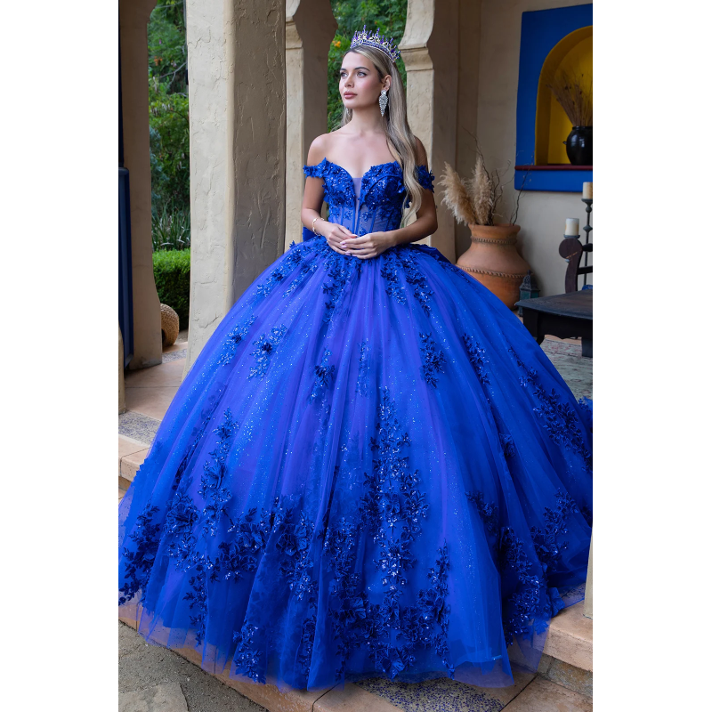 Vestido de Gala (GL3521-ROYAL) - Royal Blue