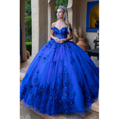 Vestido de Gala (GL3521-ROYAL) - Royal Blue