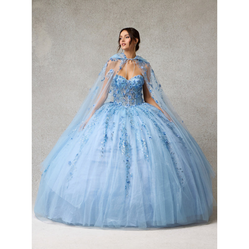 Vestido de Gala (KL2134) - Light Blue