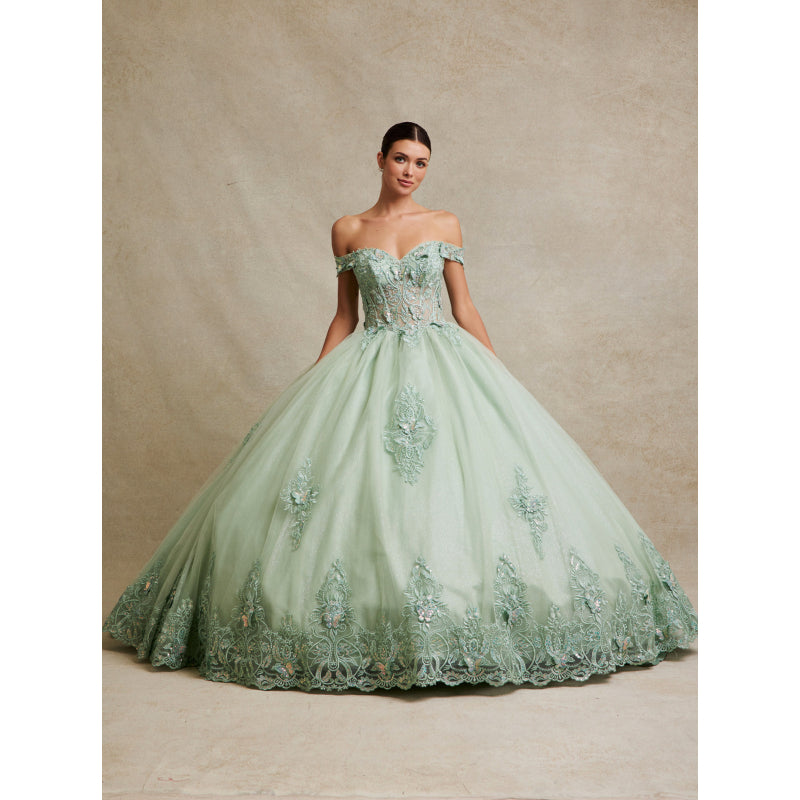 Vestido de Gala (WF2813) - Sage Green