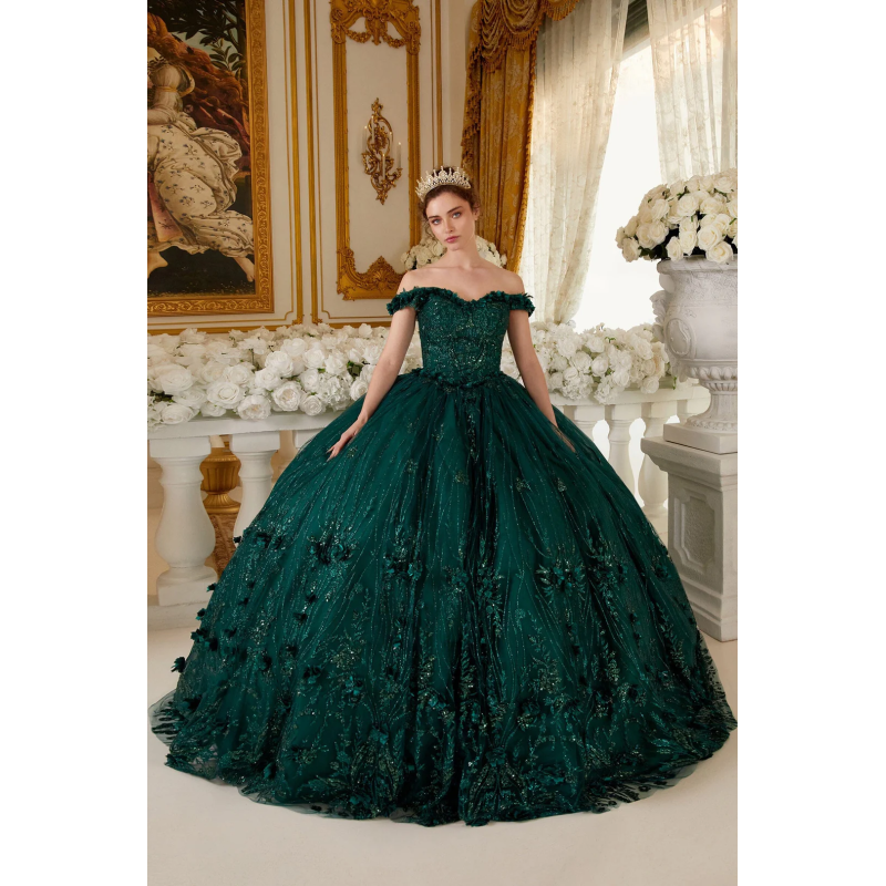 Vestido de Gala (15704) - Emerald