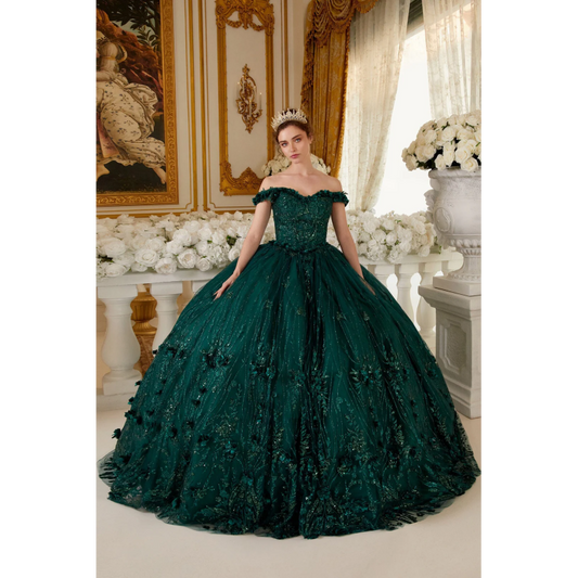 Vestido de Gala (15704) - Emerald