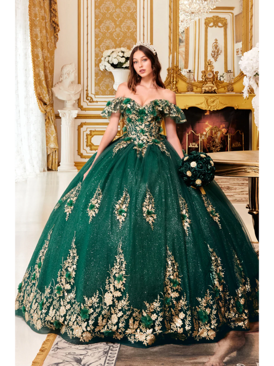 Vestido de Gala (15701.emerald) - Emerald