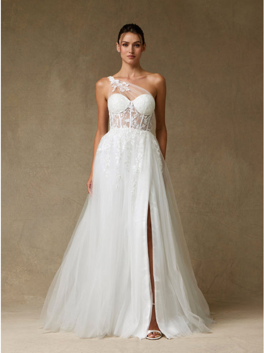 Vestido de Novia (RDW956) - Ivory