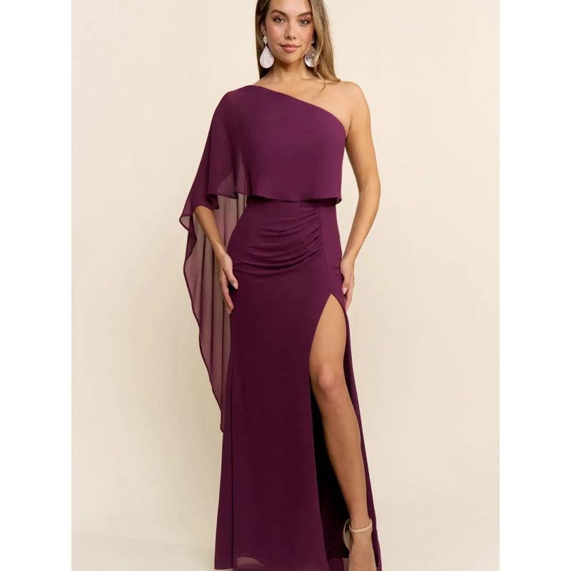 Vestido (MM29037.plum) - Plum