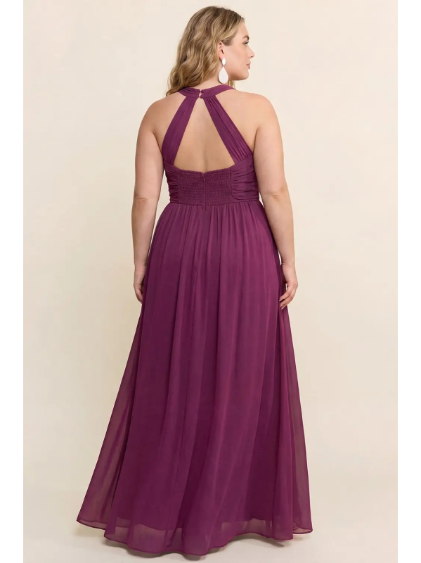 Vestido de Fiesta (MF22737P.PLUM) - imagen 2