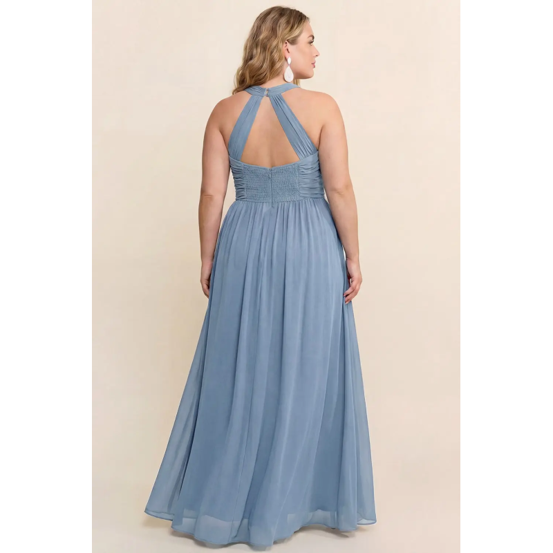 Vestido de Fiesta (MF22737P.CELESTE) - imagen 2