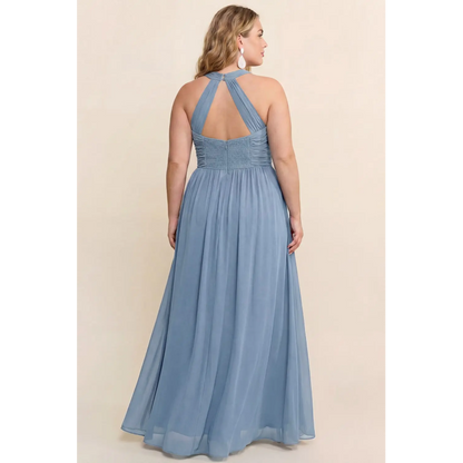 Vestido de Fiesta (MF22737P.CELESTE) - imagen 2