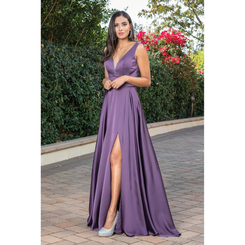 Vestido (4304.2) - Eggplant