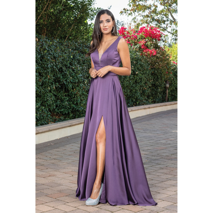 Vestido (4304.2) - Eggplant