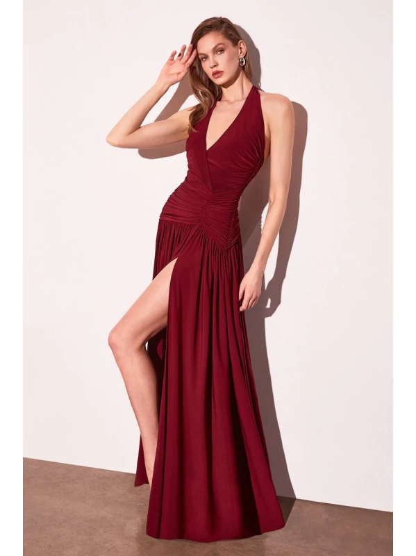 Vestido (T502.4) - Burgundy