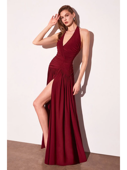 Vestido (T502.4) - Burgundy