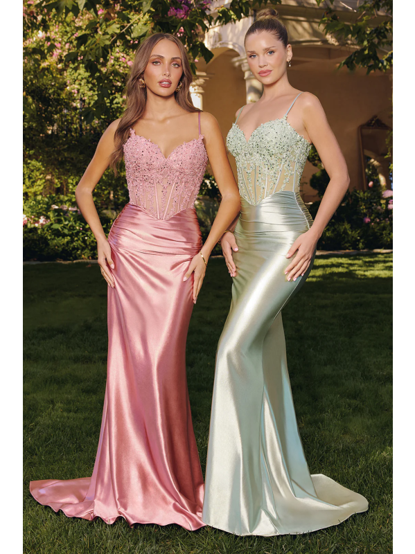 Vestido de Fiesta (T819.ALL) - Emerald