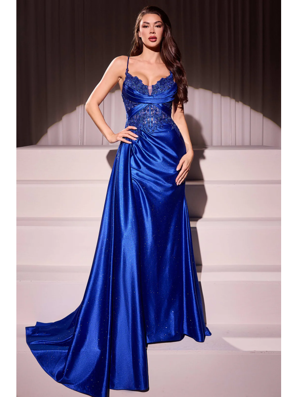 Vestido de Fiesta (CDS524) - Emerald