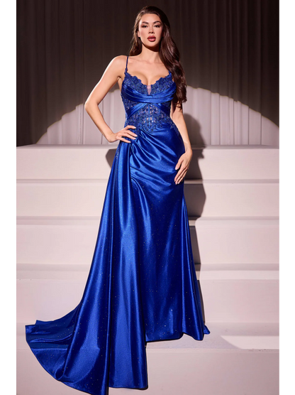 Vestido de Fiesta (CDS524) - Emerald