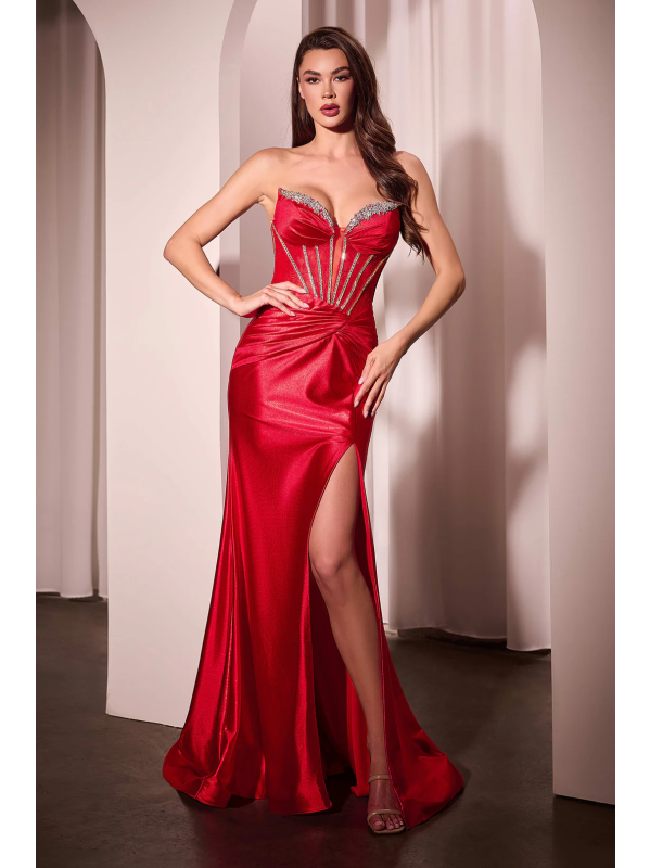 Vestido de Fiesta (CM368.RED) - Navy