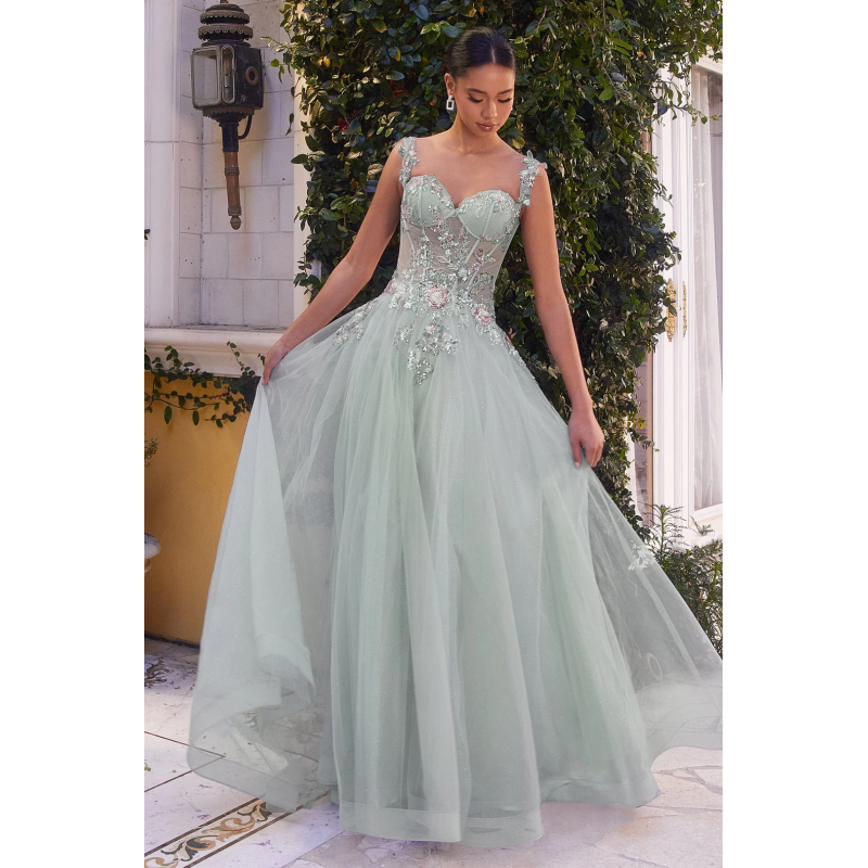 Vestido de Gala (A1258.DUSTY) - Dusty