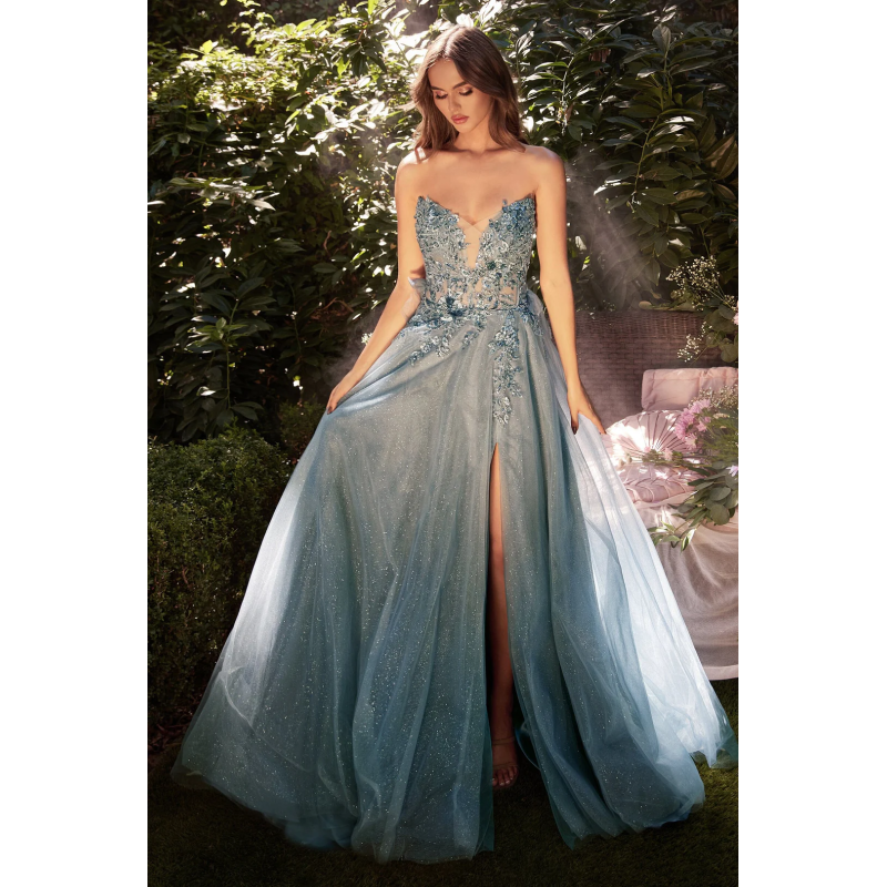 Vestido de Gala (A1303.SMOKY) - Smoky