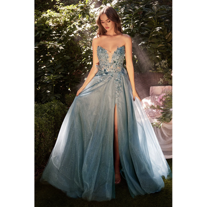 Vestido de Gala (A1303.SMOKY) - Smoky