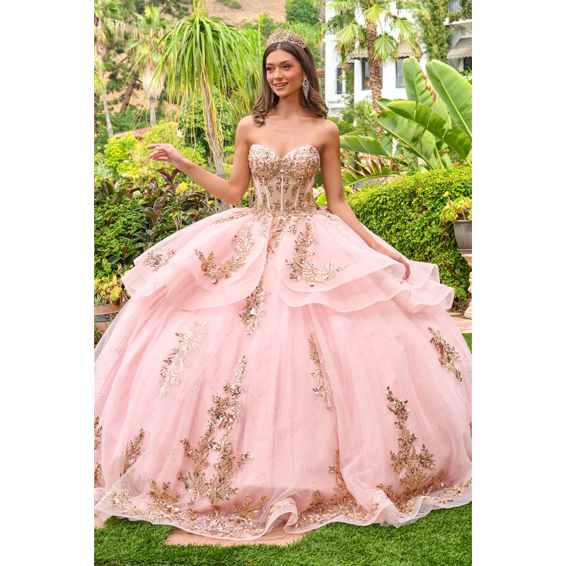 Vestido (GL3724) - Blush