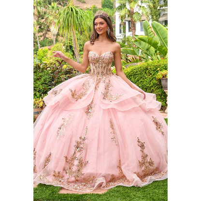 Vestido (GL3724) - Blush