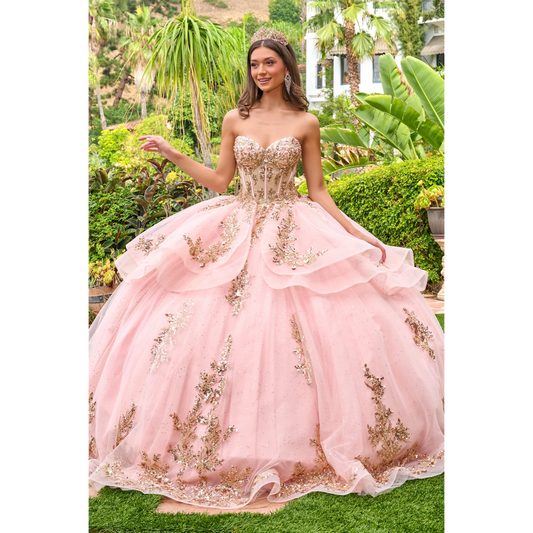 Vestido (GL3724) - Blush