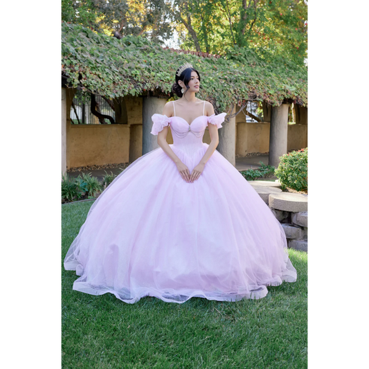 Vestido (JT1487H_pink) - Pink