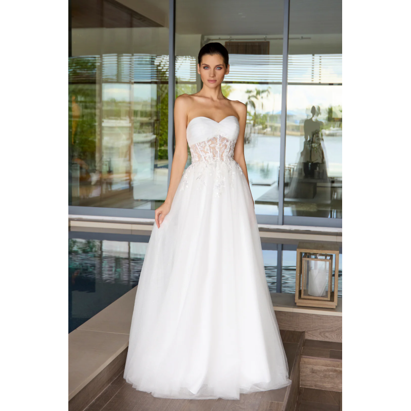 Vestido largo (JT2702AW) - Red