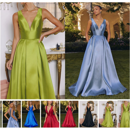 Vestido de Fiesta (T814.0) - Lime Green