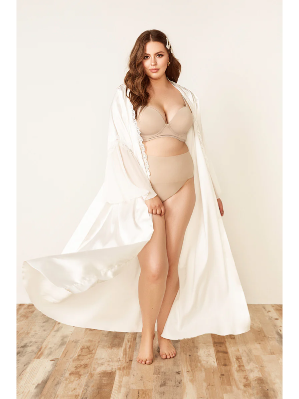 Bata Blanca tallas 1XL-3XL