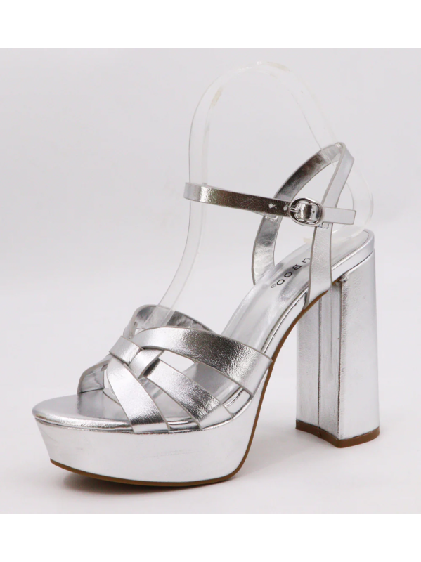 Sandalia color Plata