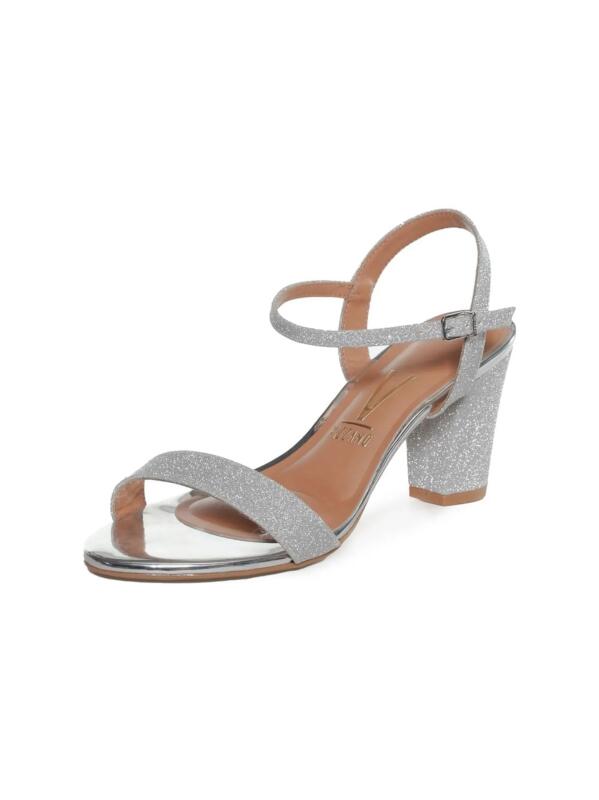 Sandalia plata Glamour