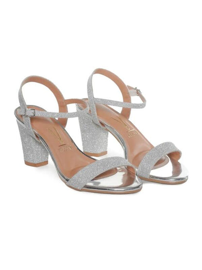 Sandalia plata Glamour