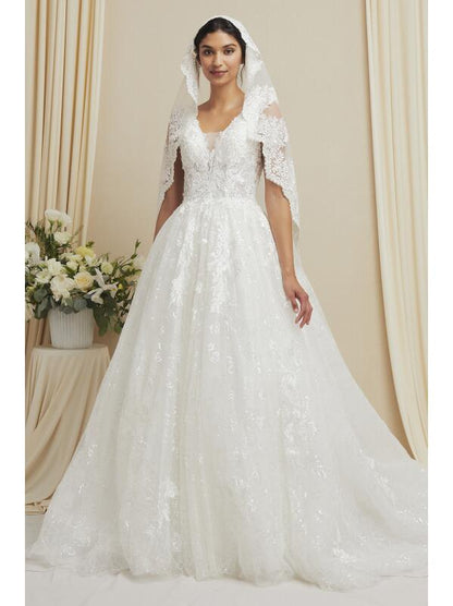 Velo catedral OFF white W498V