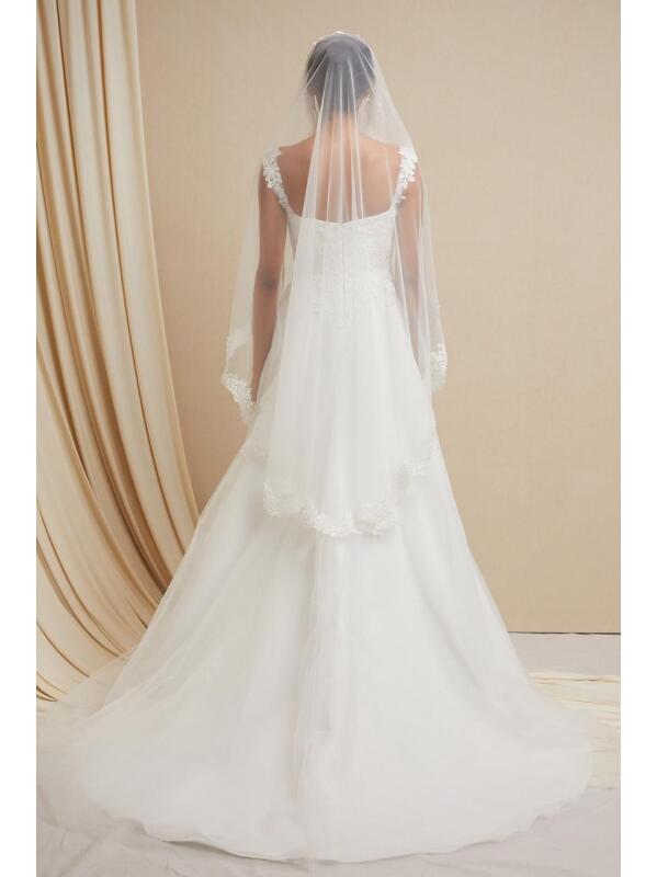 Velo mediano 491v OFF white