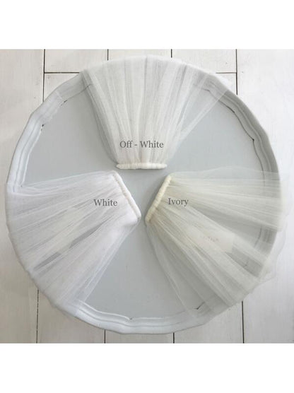 Velo mediano 491v OFF white