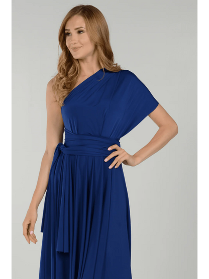 Vestido Azul Rey
