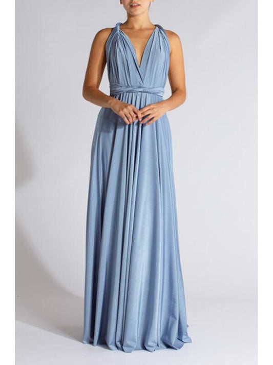 Vestido Dusty Blue