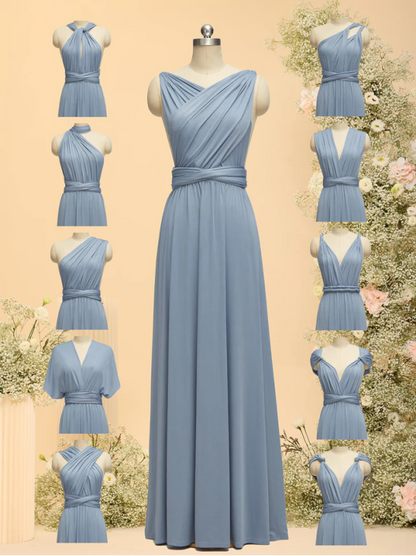 Vestido Dusty Blue