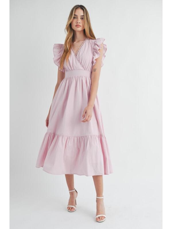 Vestido color Malva