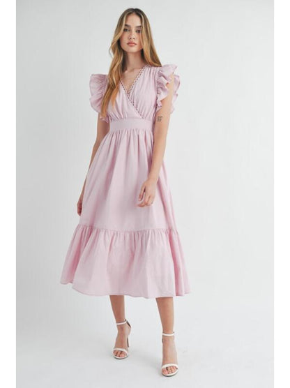 Vestido color Malva
