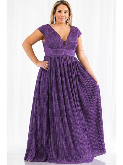 Vestido color Morado