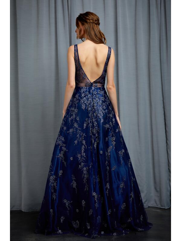 Vestido de Gala -talla 2XL.3XL-