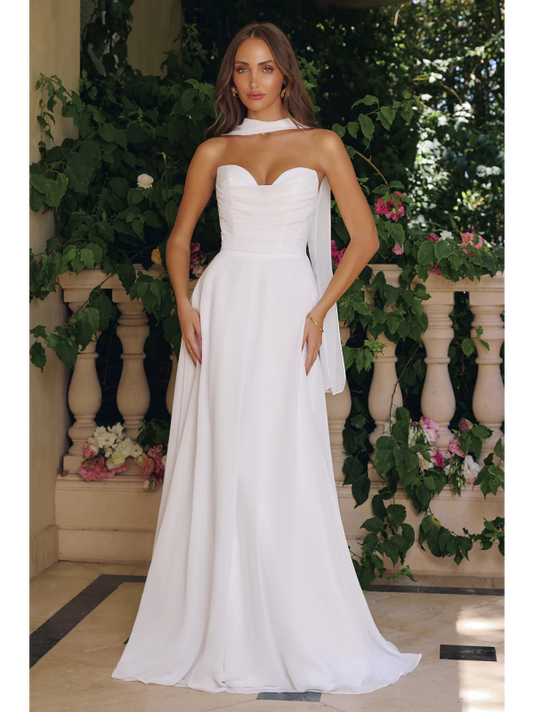 Vestido de Novia -talla M.L-