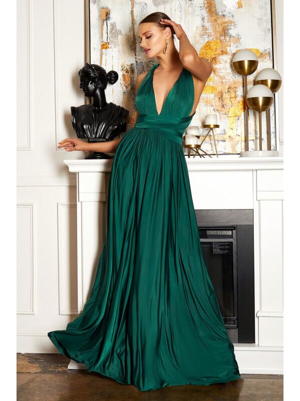 Vestido infinity Multiposición Verde