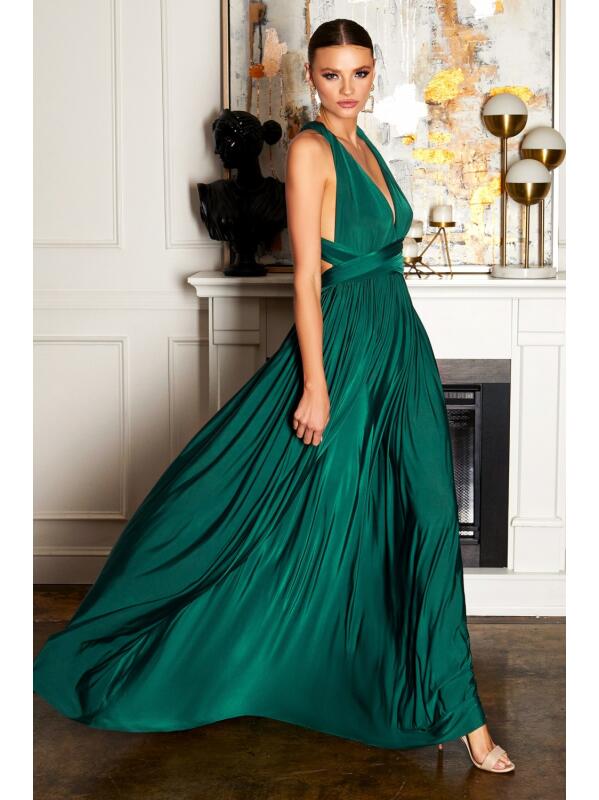 Vestido infinity Multiposición Verde