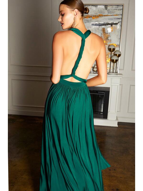 Vestido infinity Multiposición Verde