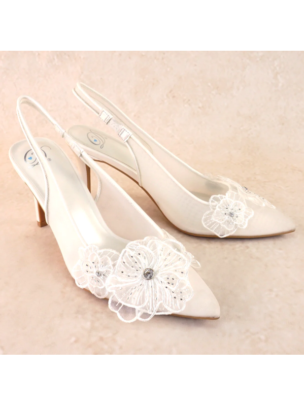 Zapatilla blanca