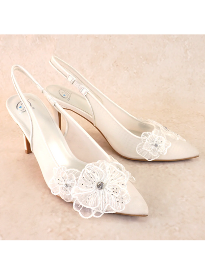 Zapatilla blanca
