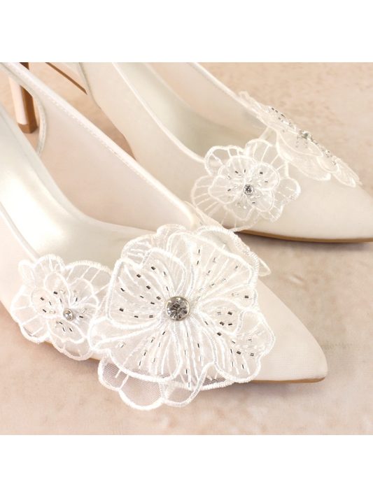 Zapatilla blanca